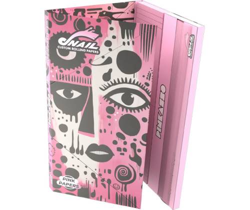 Snail Συλλεκτικά Χαρτάκια «Συλλογή Pinkasso» - Design #3 | KS Slim & Tips - Τιμή: 3,45€