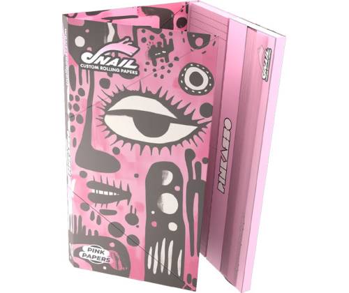 Snail Συλλεκτικά Χαρτάκια «Συλλογή Pinkasso» - Design #4 | KS Slim & Tips - Τιμή: 3,45€