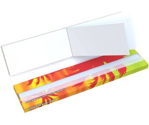 Snail Συλλεκτικά Χαρτάκια «Συλλογή Rasta Reggae» - Design #3 | KS Slim & Tips - Τιμή: 2,20€