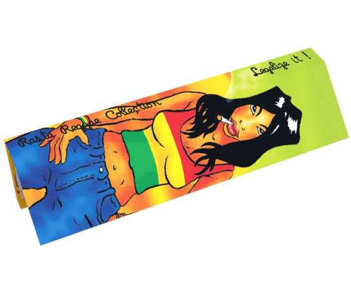 Snail Συλλεκτικά Χαρτάκια «Συλλογή Rasta Reggae» - Design #3 | KS Slim & Tips - Τιμή: 2,20€