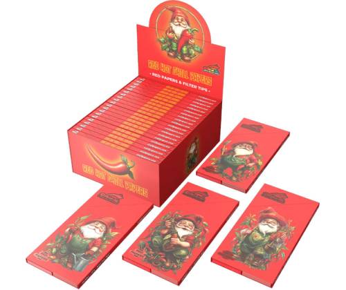 Snail Συλλεκτικά Χαρτάκια «Συλλογή Red Hot Chill Papers» - Design #2 | KS Slim & Tips - Τιμή: 2,95€