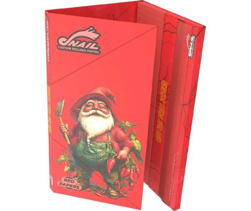 Snail Συλλεκτικά Χαρτάκια «Συλλογή Red Hot Chill Papers» - Design #2 | KS Slim & Tips - Τιμή: 2,95€