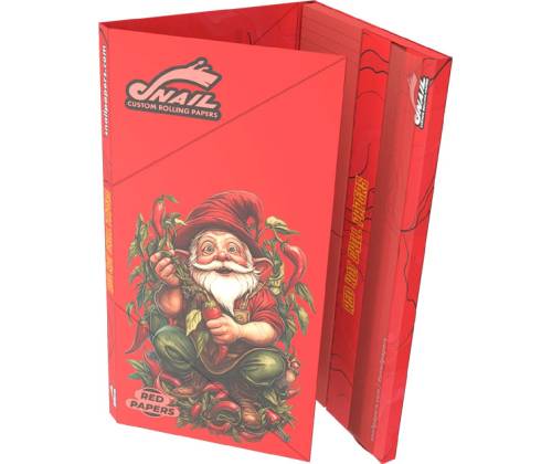 Snail Συλλεκτικά Χαρτάκια «Συλλογή Red Hot Chill Papers» - Design #3 | KS Slim & Tips - Τιμή: 2,95€