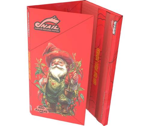 Snail Συλλεκτικά Χαρτάκια «Συλλογή Red Hot Chill Papers» - Design #4 | KS Slim & Tips - Τιμή: 2,95€