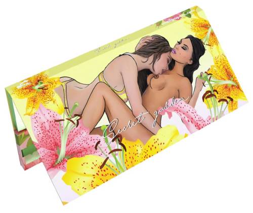 Snail Συλλεκτικά Χαρτάκια «Συλλογή Secret Garden» - Design #2 | KS Slim & Tips - Τιμή: 2,95€