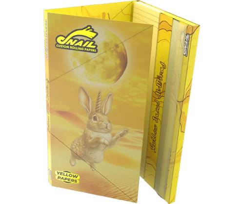 Snail Συλλεκτικά Χαρτάκια «Συλλογή Yellow Sand Al'Miraj» - Yellow #2 | KS Slim & Tips - Τιμή: 2,95€