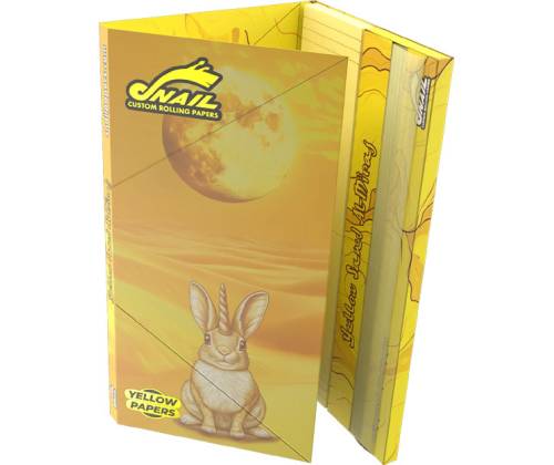 Snail Συλλεκτικά Χαρτάκια «Συλλογή Yellow Sand Al'Miraj» - Yellow #3 | KS Slim & Tips - Τιμή: 2,95€