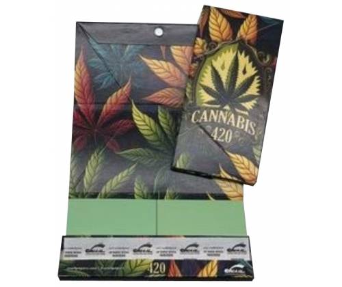 Snail Συλλεκτικά Χαρτάκια «Συλλογή 420» - Gold Frame | KS Slim & Tips - Τιμή: 2,95€