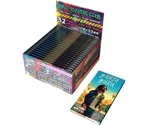 Snail Συλλεκτικά Χαρτάκια «Συλλογή Players Club» - Ganja Guru - Τιμή: 2,50€