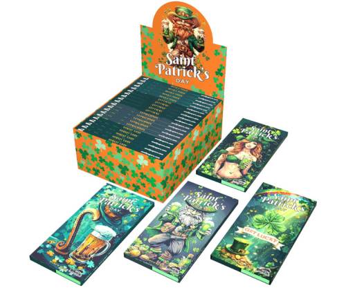 Snail Συλλεκτικά Χαρτάκια «Συλλογή St. Patrick's Day» - Design #1 | KS Slim & Tips - Τιμή: 2,95€