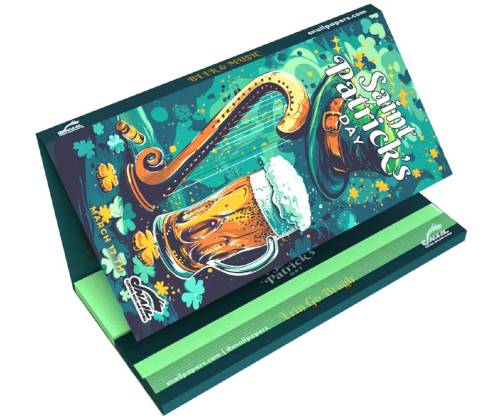 Snail Συλλεκτικά Χαρτάκια «Συλλογή St. Patrick's Day» - Design #2 | KS Slim & Tips - Τιμή: 2,95€