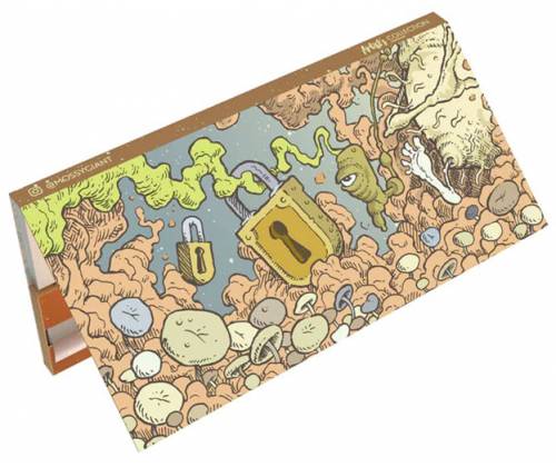 Snail Συλλεκτικά Χαρτάκια «Συλλογή Mossy Giant» - Shroom (3/4) | KS Slim & Tips - Τιμή: 2,95€