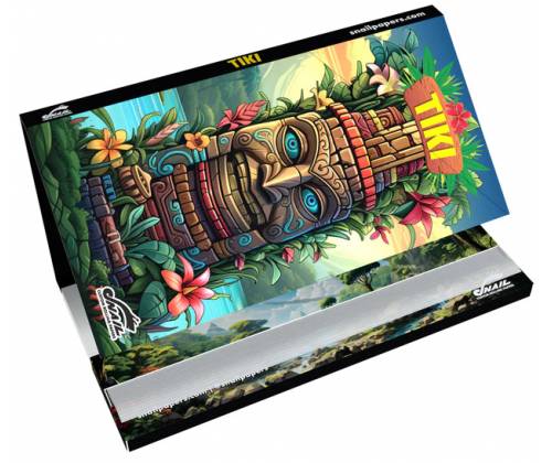 Snail Συλλεκτικά Χαρτάκια «Συλλογή Tiki Totem» - Blue | KS Slim & Tips - Τιμή: 2,95€