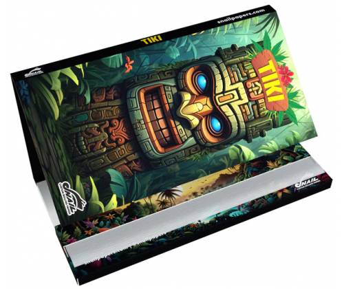 Snail Συλλεκτικά Χαρτάκια «Συλλογή Tiki Totem» - Green | KS Slim & Tips - Τιμή: 2,95€