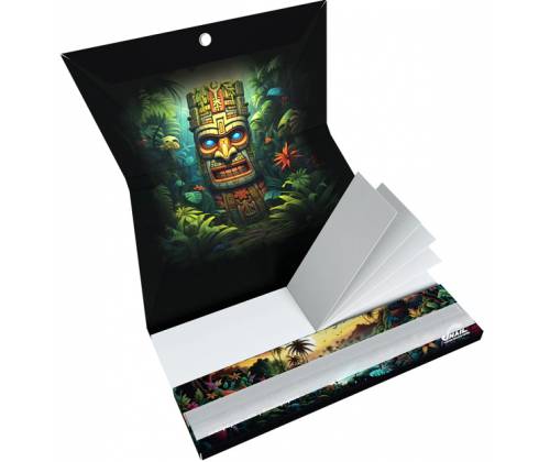 Snail Συλλεκτικά Χαρτάκια «Συλλογή Tiki Totem» - Green | KS Slim & Tips - Τιμή: 2,95€