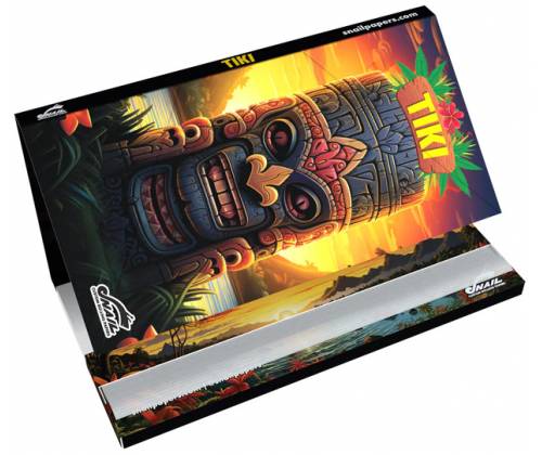 Snail Συλλεκτικά Χαρτάκια «Συλλογή Tiki Totem» - Red | KS Slim & Tips - Τιμή: 2,95€