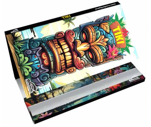 Snail Συλλεκτικά Χαρτάκια «Συλλογή Tiki Totem» - White | KS Slim & Tips - Τιμή: 2,95€