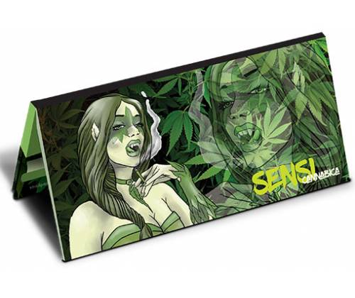 Snail Συλλεκτικά Χαρτάκια «Συλλογή CannaKlan» - Sensi | Πράσινο KS Slim & Tips 32φ. - Τιμή: 2,95€