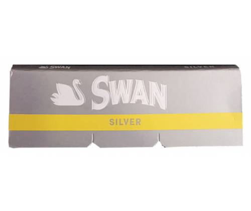 SWAN Χαρτάκια - Ασημί Νέο 50φ. - Τιμή: 0,27€
