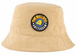 The Bulldog Amsterdam Καπέλο Bucket Badge Μπεζ - Original Cap Beige