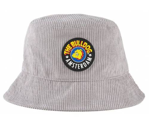 The Bulldog Amsterdam Bucket Hat Badge Grey - Original Cap Grey -  Price: 22,90€