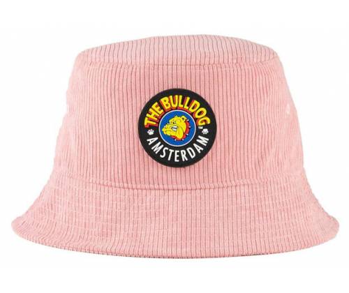 The Bulldog Amsterdam Bucket Hat Badge Pink - Original Cap Pink -  Price: 22,90€
