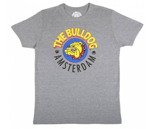The Bulldog Amsterdam Μπλουζάκι Original T-shirt Grey - Τιμή: 24,90€