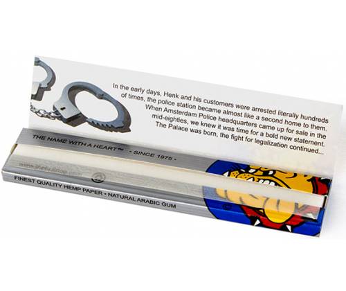 The Bulldog Χαρτάκια - Ασημί 33φ. - King Size Slim 50τεμ. - Τιμή: 60,00€