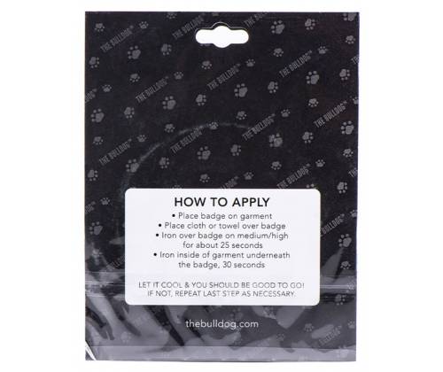 The Bulldog Amsterdam Σήμα Σιδερώματος - Iron Badge -  Price: 7,00€
