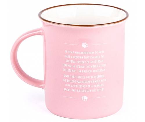 The Bulldog Amsterdam Coffee Mug Κεραμική Κούπα - Ροζ -  Price: 15,00€