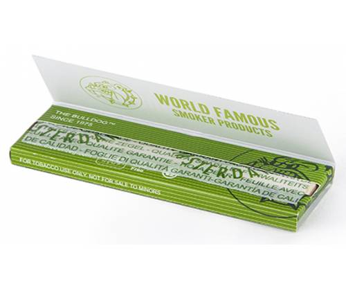 The Bulldog Χαρτάκια - Πράσινο 50φ. - 1¼ 25τεμ. - Τιμή: 25,00€