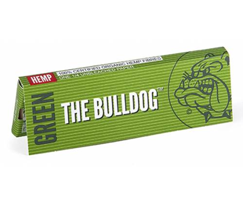 The Bulldog Χαρτάκια - Πράσινο 50φ. - 1¼ 25τεμ. - Τιμή: 25,00€
