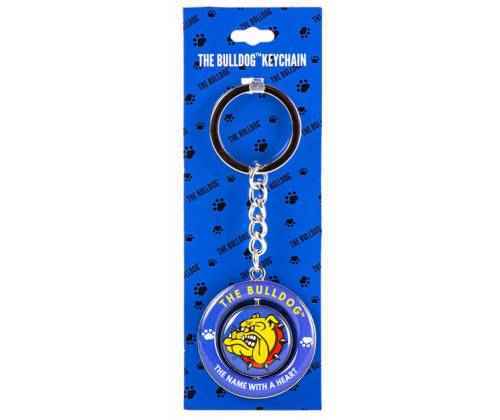 The Bulldog Amsterdam Μεταλλικό Μπρελόκ - Keychain Flip Logo Design -  Price: 5,40€