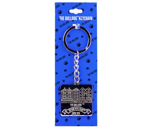 The Bulldog Amsterdam Μεταλλικό Μπρελόκ - Keychain Logo & Houses -  Price: 4,90€