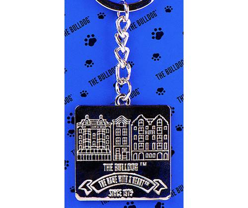 The Bulldog Amsterdam Μεταλλικό Μπρελόκ - Keychain Logo & Houses -  Price: 4,90€