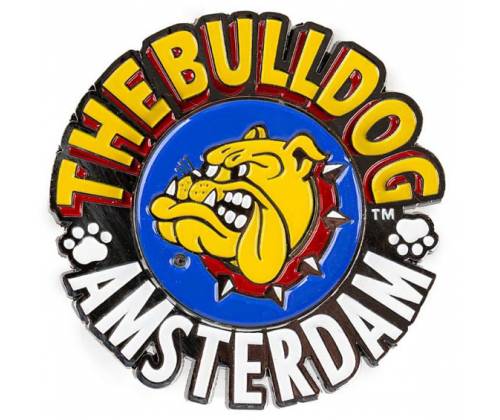 The Bulldog Amsterdam Metal Spinner Colored - Diameter 6.5cm -  Price: 5,90€