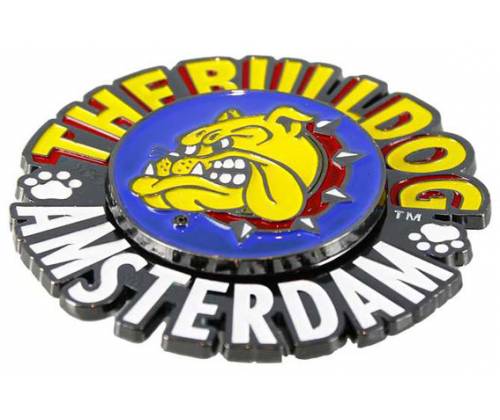 The Bulldog Amsterdam Metal Spinner Colored - Diameter 6.5cm -  Price: 5,90€