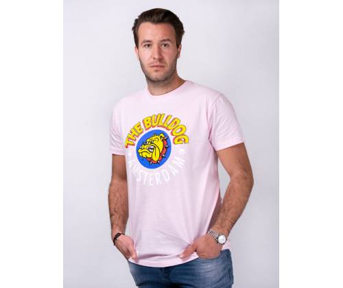The Bulldog Amsterdam Μπλουζάκι Original T-shirt Pink - Τιμή: 24,90€
