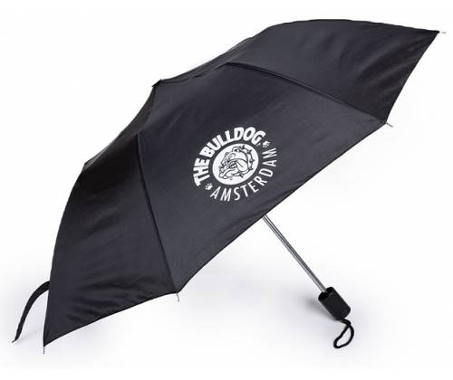 The Bulldog Amsterdam Umbrella Black Χειροκίνητη - Μαύρη -  Price: 15,90€