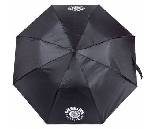 The Bulldog Amsterdam Umbrella Black Χειροκίνητη - Μαύρη -  Price: 15,90€