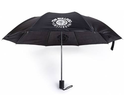 The Bulldog Amsterdam Umbrella Black Χειροκίνητη - Μαύρη -  Price: 15,90€