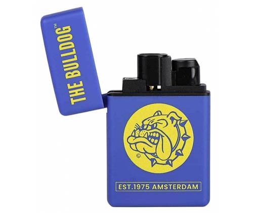 The Bulldog Amsterdam X-Zentas JetFlame Αντιανεμικός Αναπτήρας - Blue & Yellow - Τιμή: 6,20€