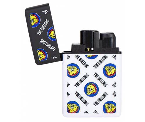 The Bulldog Amsterdam X-Zentas JetFlame Windproof Lighter - All Over (White) -  Price: 6,20€