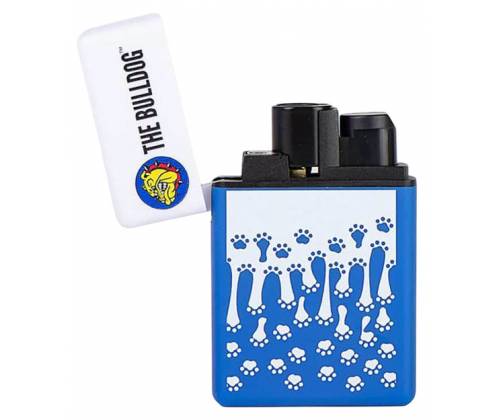 The Bulldog Amsterdam X-Zentas JetFlame Windproof Lighter - Paw Drip (Blue) -  Price: 6,20€