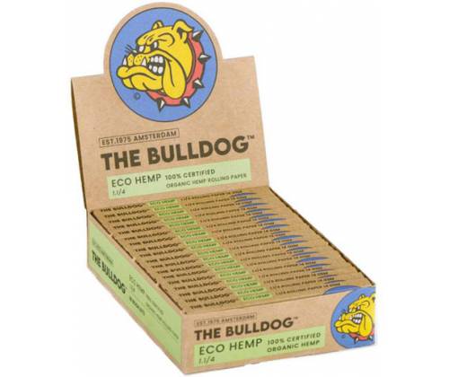 The Bulldog Χαρτάκια 50φ. - Natural - 1¼ 18τεμ. - Τιμή: 18,90€
