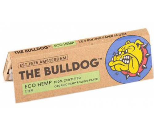 The Bulldog Χαρτάκια 50φ. - Natural - 1¼ 18τεμ. - Τιμή: 18,90€