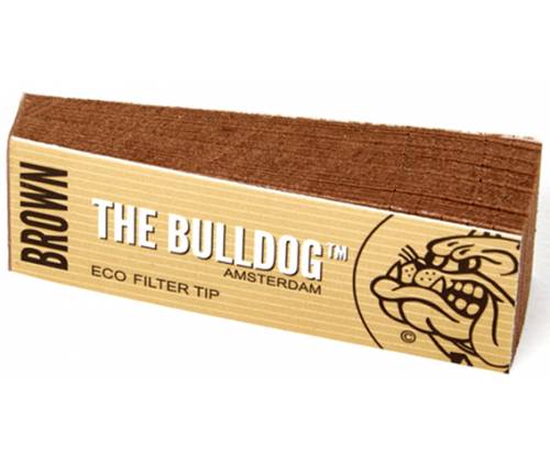 The Bulldog Unbleached Tips - Brown -  Price: 0,50€