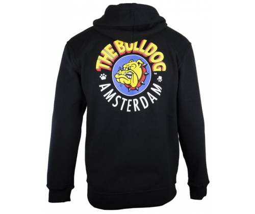 The Bulldog Amsterdam Φούτερ Original Zoodie με Φερμουάρ - Black -  Price: 64,90€