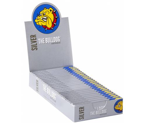 The Bulldog Papers - Silver - Regular Size 25pcs. -  Price: 12,50€
