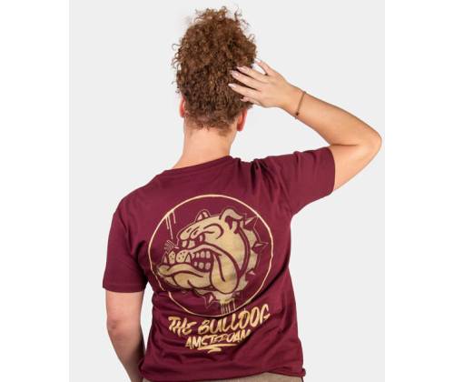 The Bulldog Amsterdam Μπλουζάκι Original 50th Anniversary T-shirt - Κόκκινο - Τιμή: 29,90€